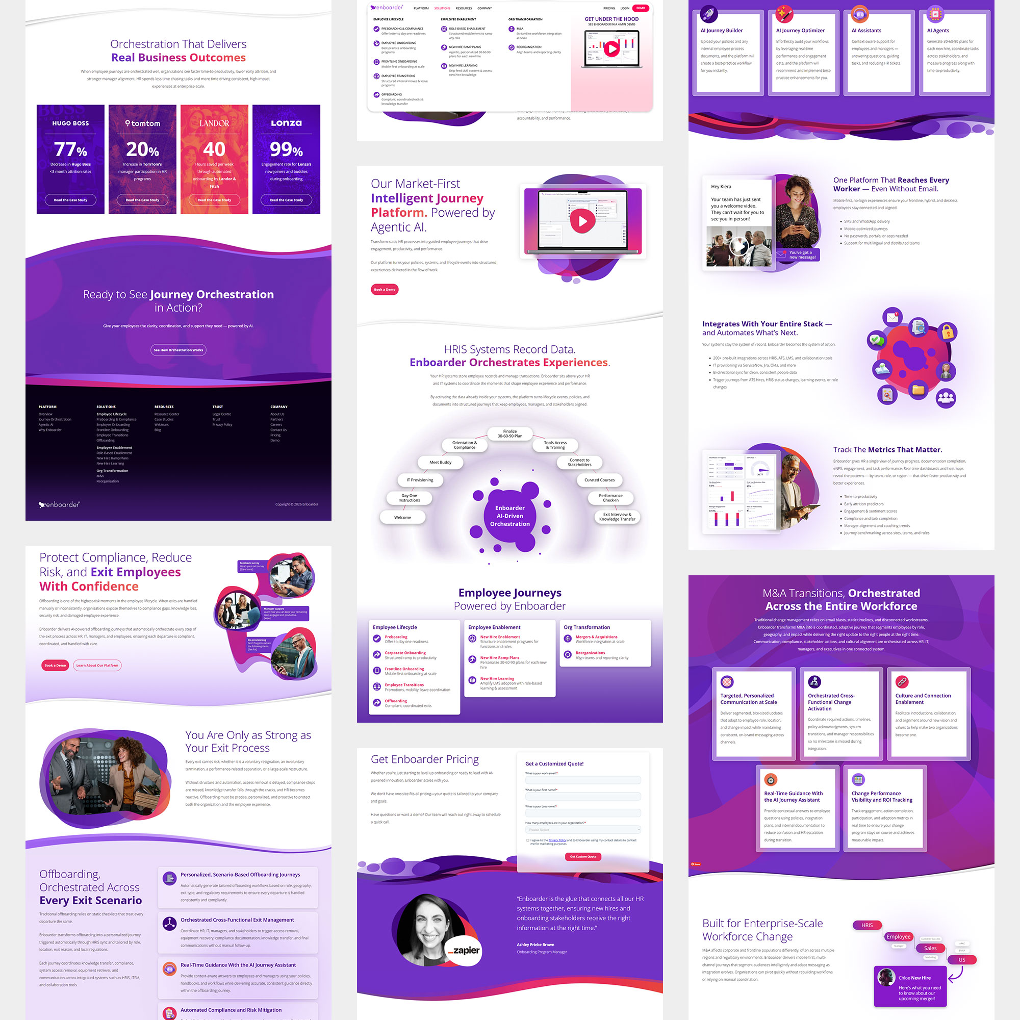 Enboarder website